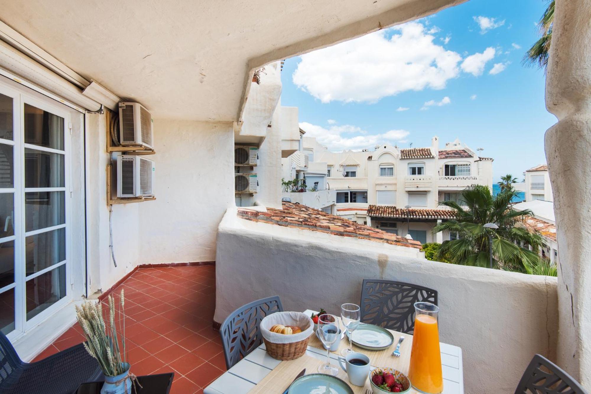 Seaside Villages In Puerto Marina-1St Line Beach Apartment